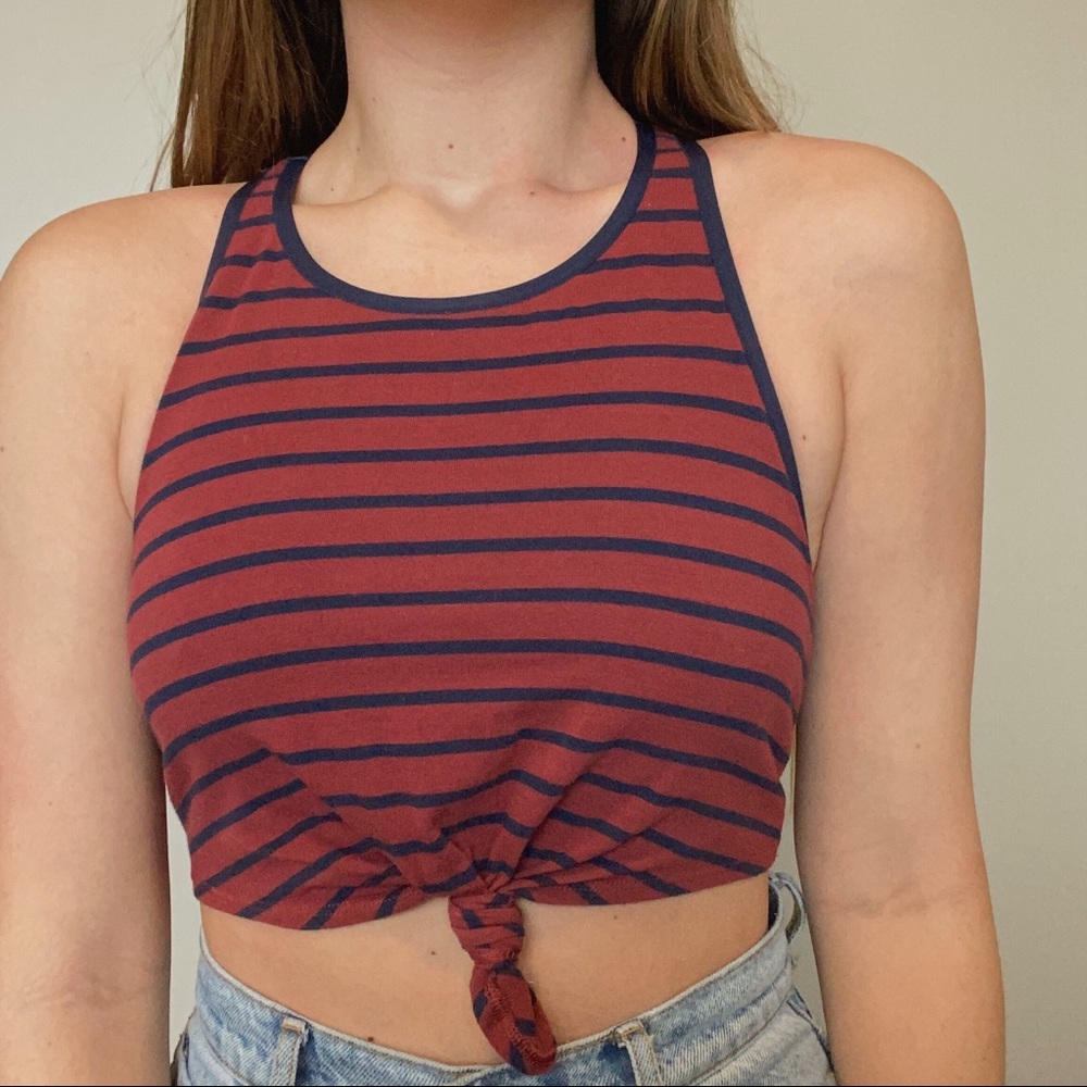 Halter crop top